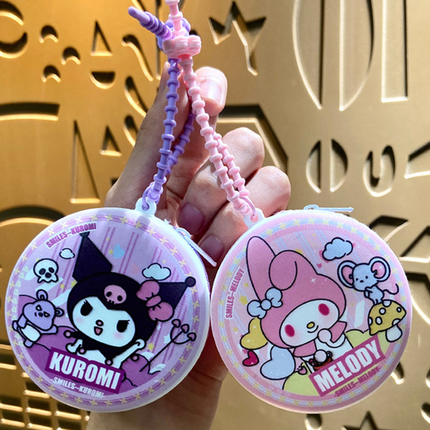 Travel Accessories Cute - Creative Wallet Keychain Storage Bag Pendant