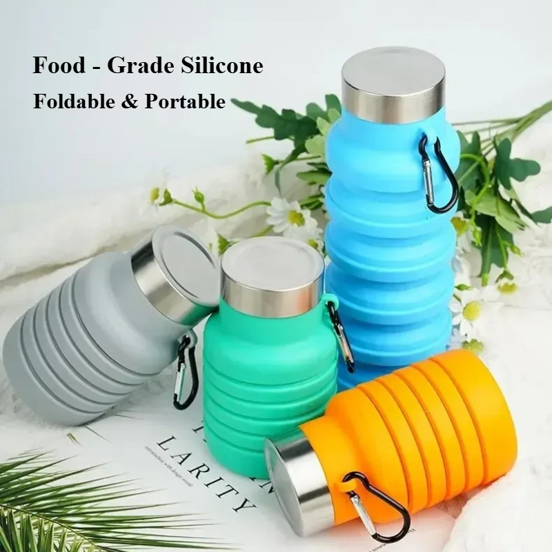 Water Bottle Collapsible - Collapsible Cup Food - Grade Silicone