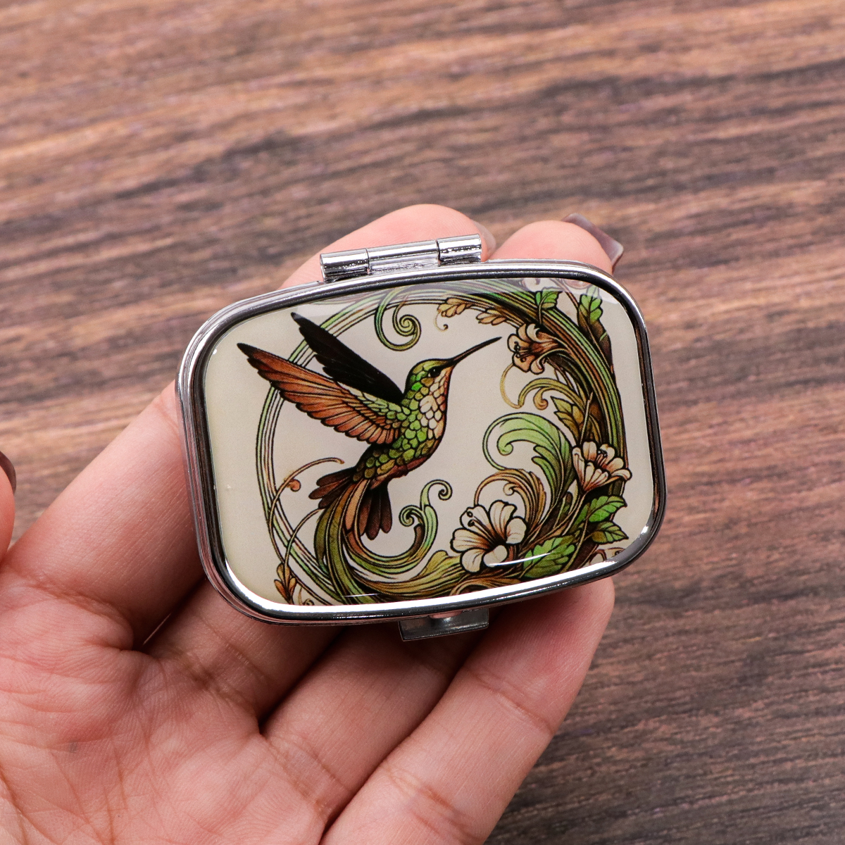 Travel Accessories Deals - Cute Bird Cartoon Travel Pill Organizer