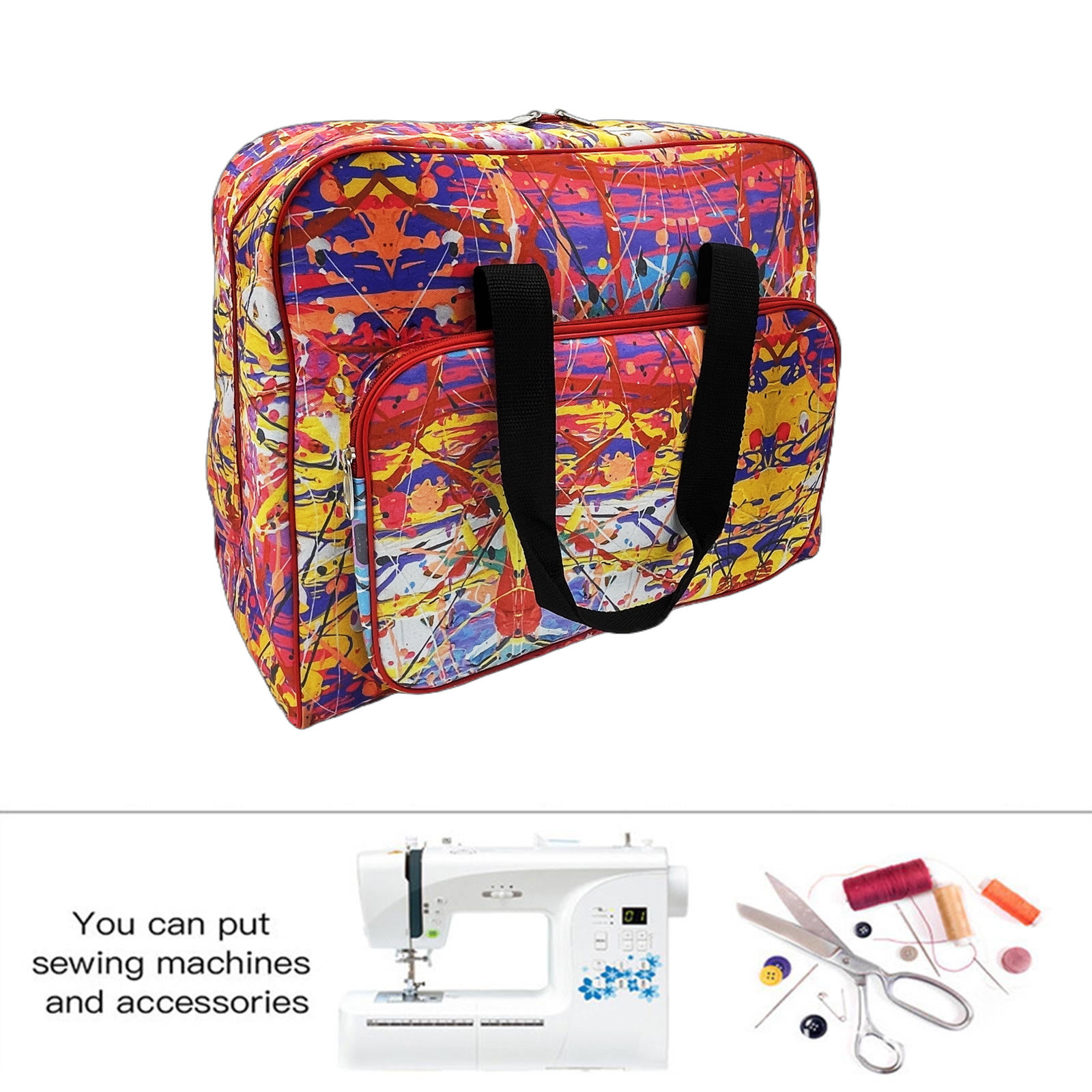 Travel Accessories Bag - Sewing Machine Carrying Case, Sewing Accessories