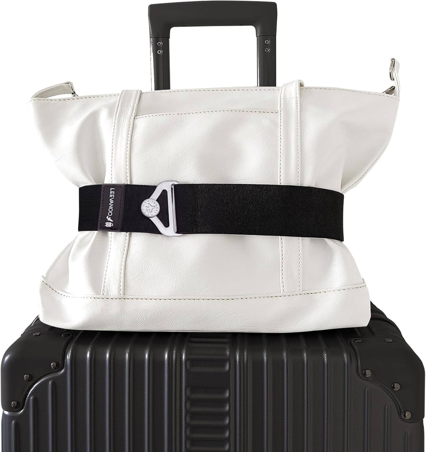Travel Accessories Bag - Luggage Strap for Suitcases 2-in-1 Travel