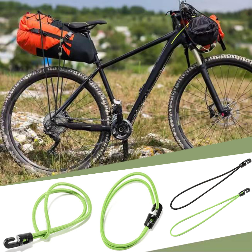 Travel Accessories Essentials - 10Pcs Outdoor Cycling Fixing Ropes, Travel