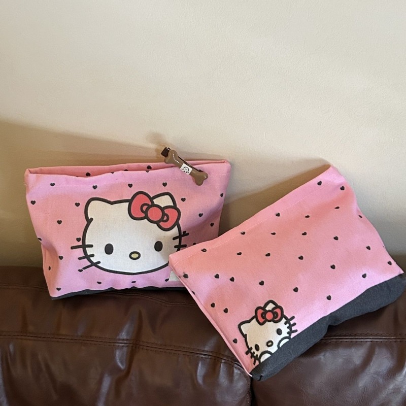 Travel Accessories Cute - Kawaii Hello Kitty Cute Lightweight Makeup