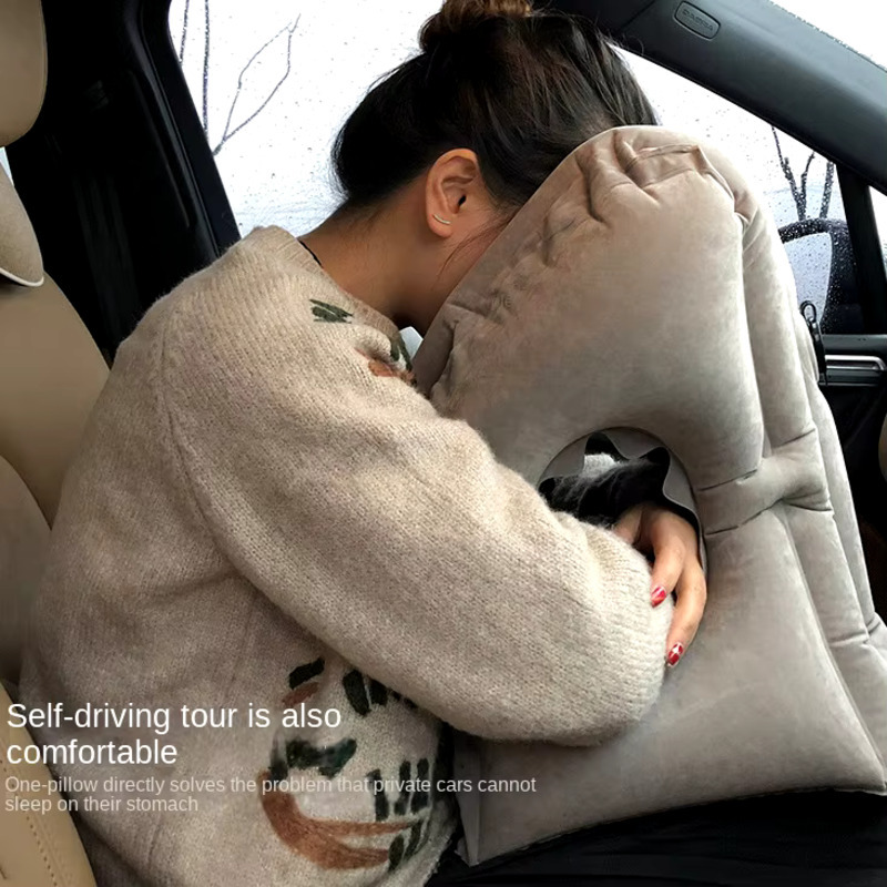 Inflatable Travel Pillow Trave - Travel Accessories For Long Haul Flights avaliação e preço