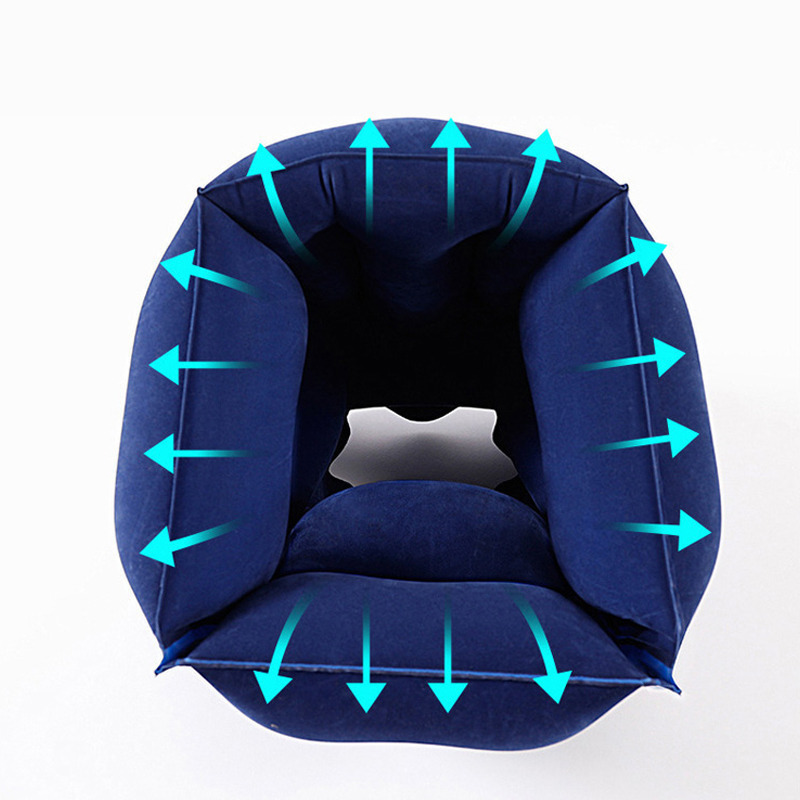 Inflatable Travel Pillow Trave - Travel Accessories For Long Haul Flights avaliação e preço