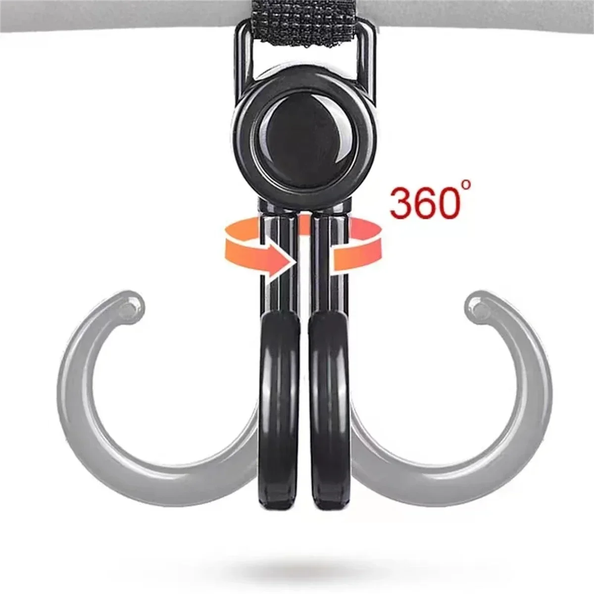 Rotatable Double Hooks Baby St - Travel Accessories For 2 Year Old avaliação e preço