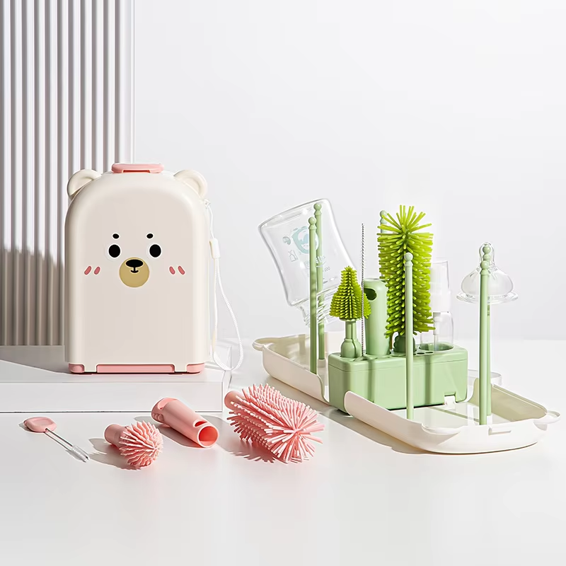 Travel Baby Bottle Brush Set - - Travel Accessories For 2 Year Old avaliação e preço