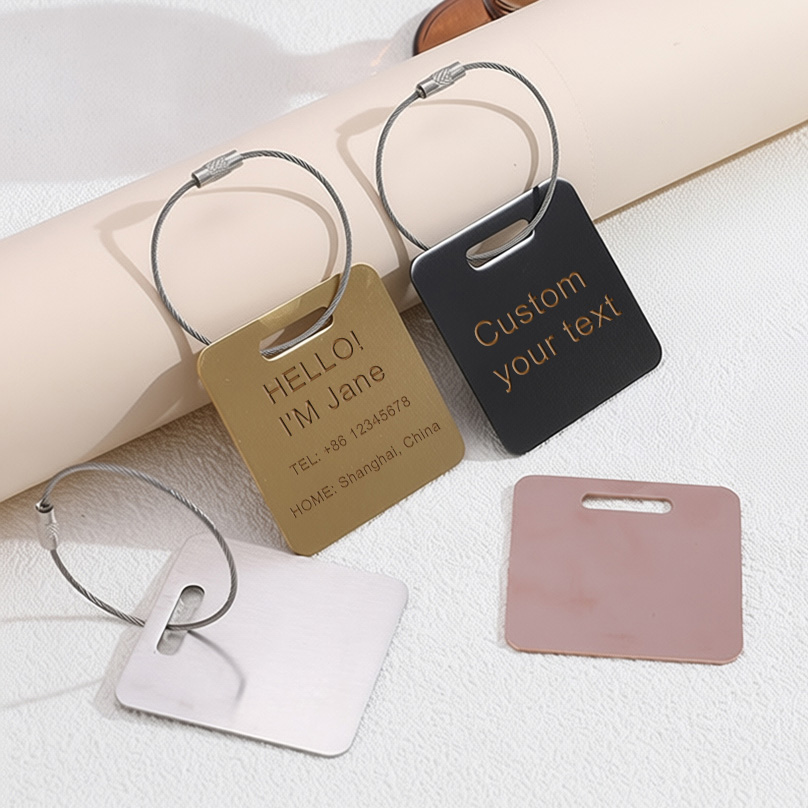 Custom Name Luggage Tag Laser  - Travel Accessories Deals avaliação e preço