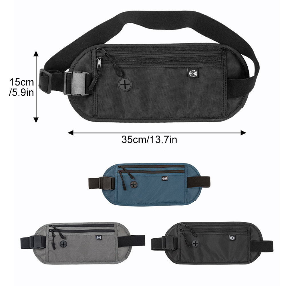 1Pcs Secure Travel Money Belt, - Money Belt Hidden avaliação e preço