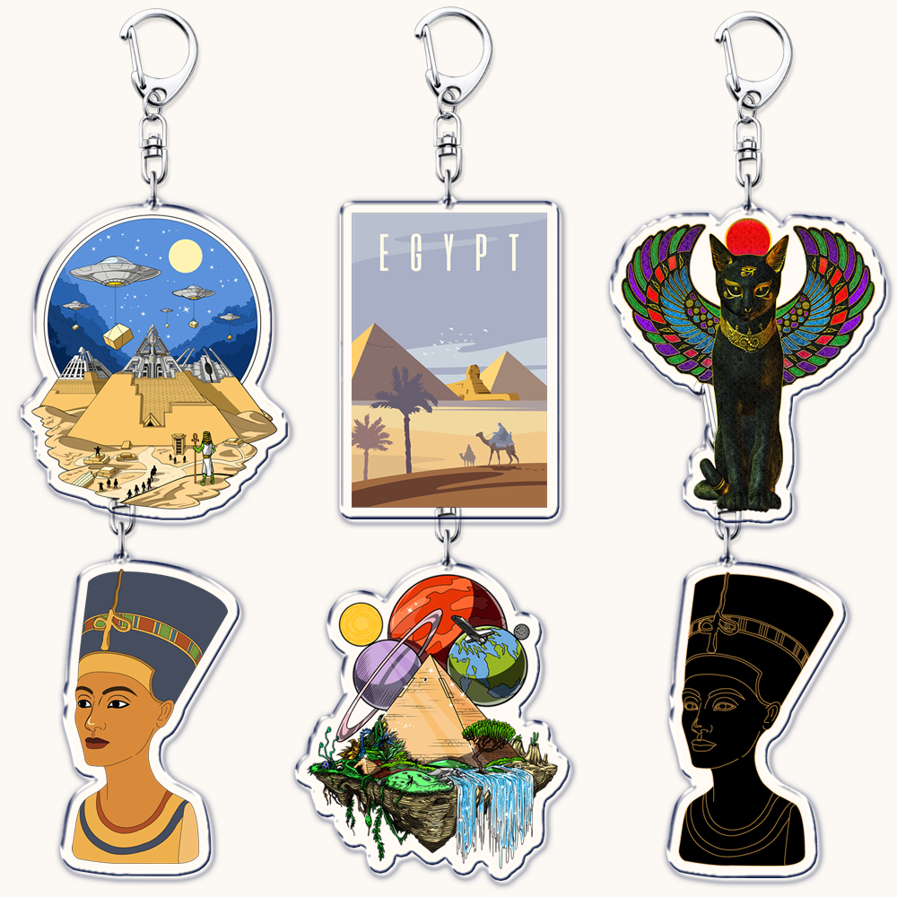 Ancient Egyptian Pyramids Keyc - Travel Accessories Egypt avaliação e preço