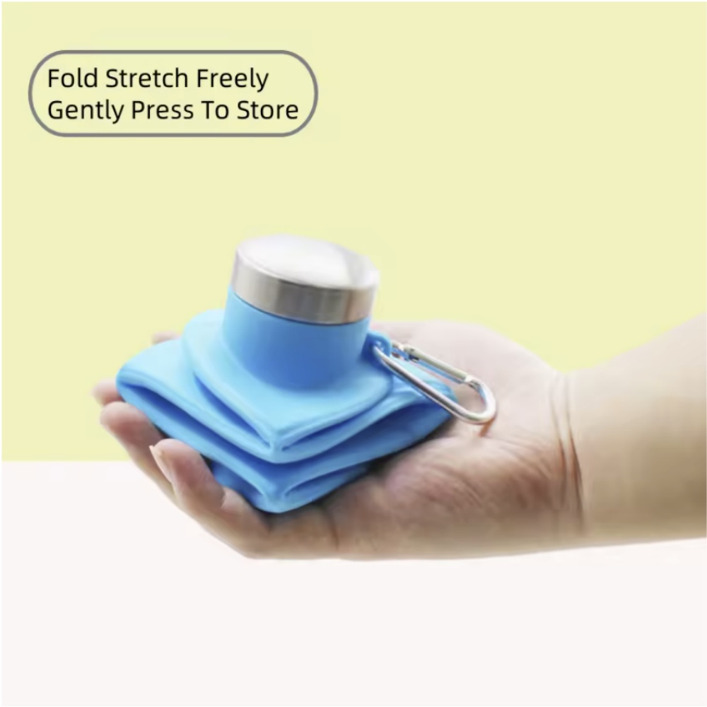 700ML Collapsible Water Bottle - Water Bottle Collapsible avaliação e preço