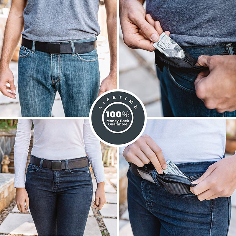 Anti-Theft Travel Waist Bag 12 - Money Belt Hidden avaliação e preço