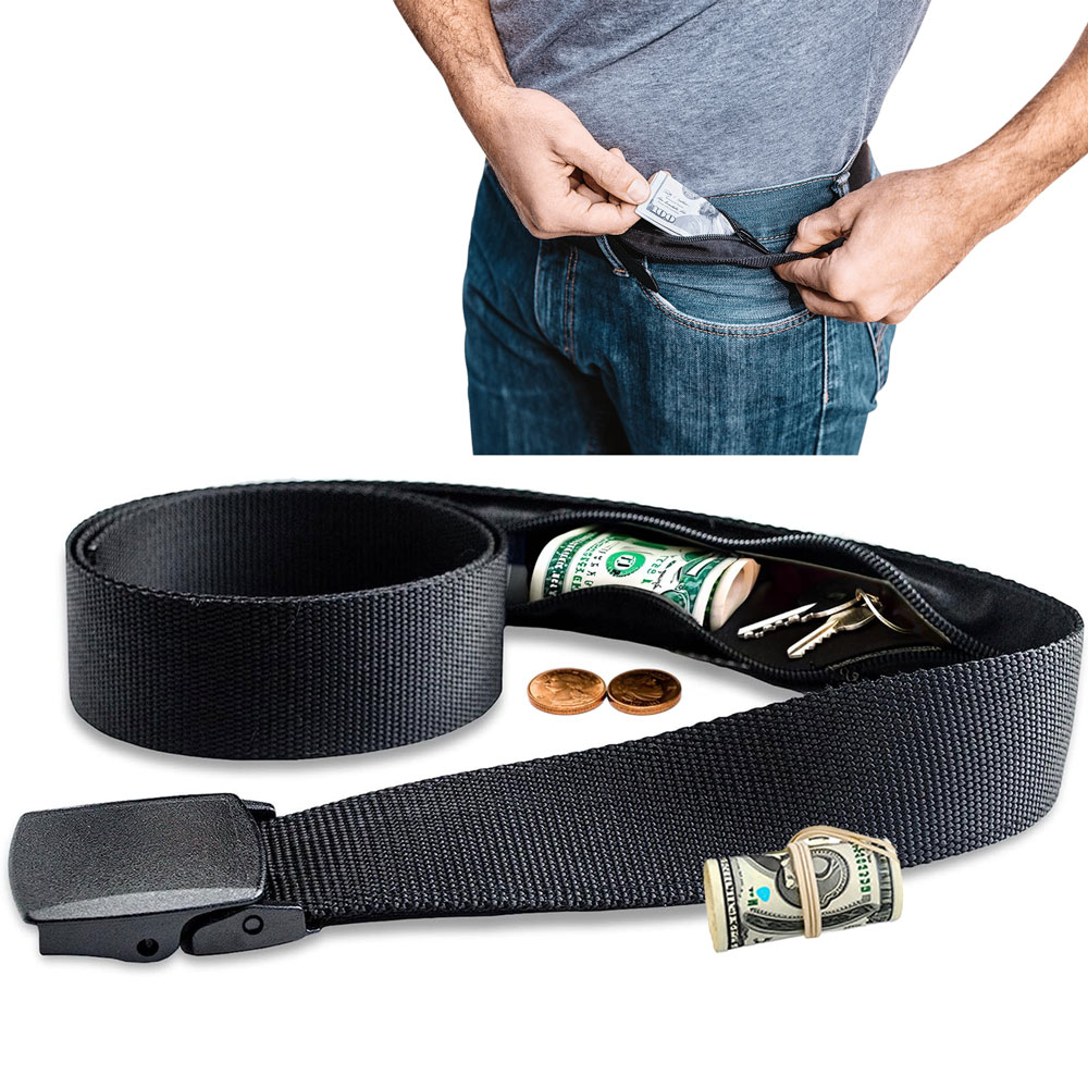 Anti-Theft Travel Waist Bag 12 - Money Belt Hidden avaliação e preço