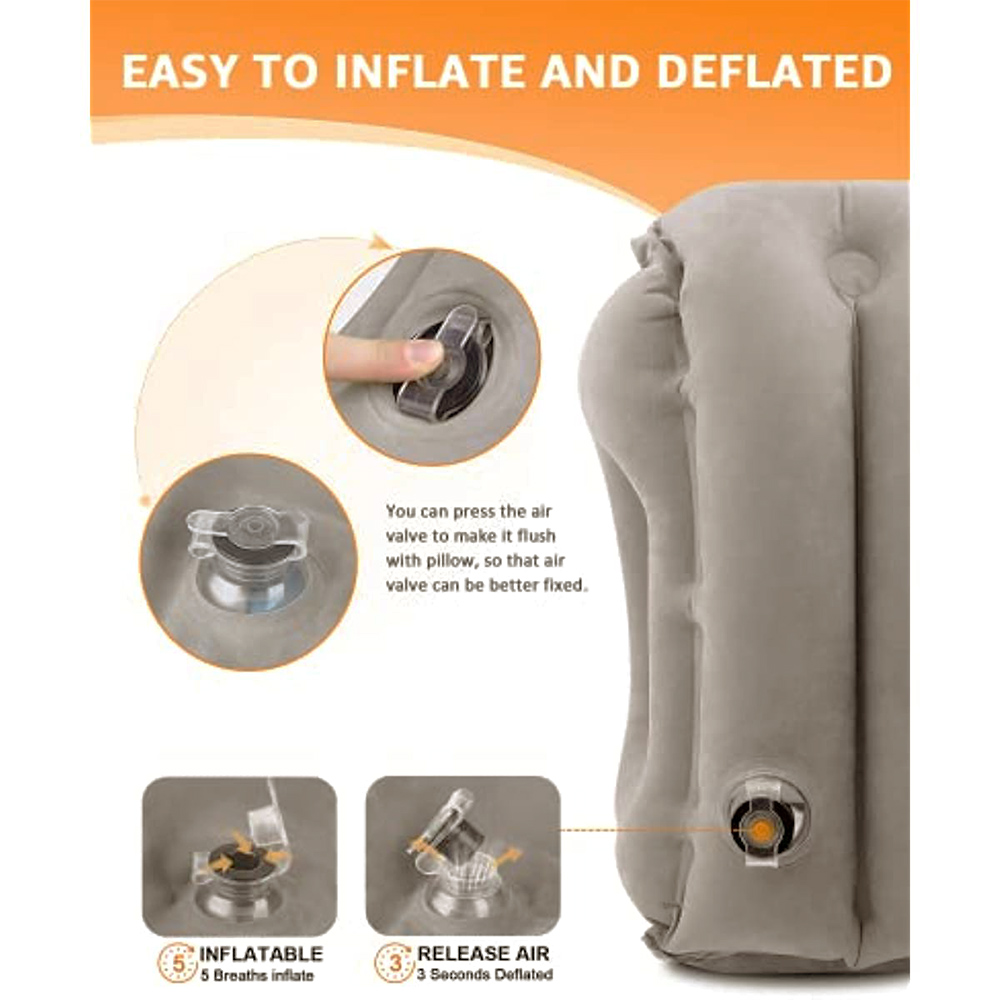 Inflatable Travel Pillow,Trave - Travel Accessories For Long Haul Flights avaliação e preço