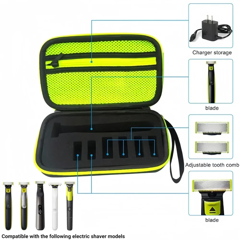 Electric Shaver Razor Box for  - Travel Router Accessories avaliação e preço