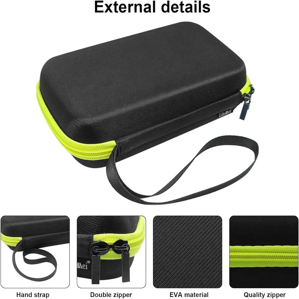 Electric Shaver Razor Box for  - Travel Router Accessories avaliação e preço