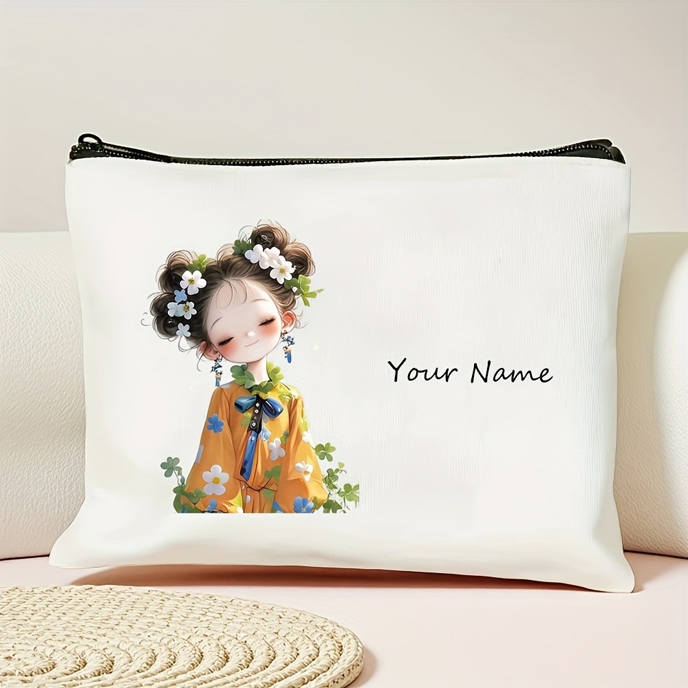 Korean-Style Anime Girl Makeup - Travel Accessories Organizer avaliação e preço