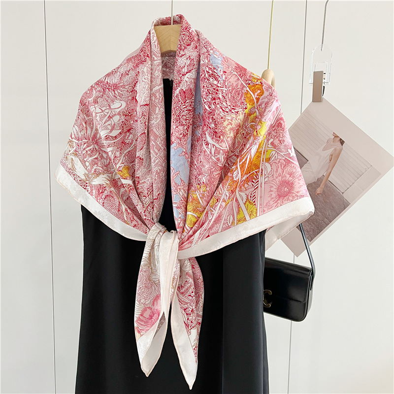 Mulberry Silk Scarf Double Fac - Travel Hair Accessories avaliação e preço