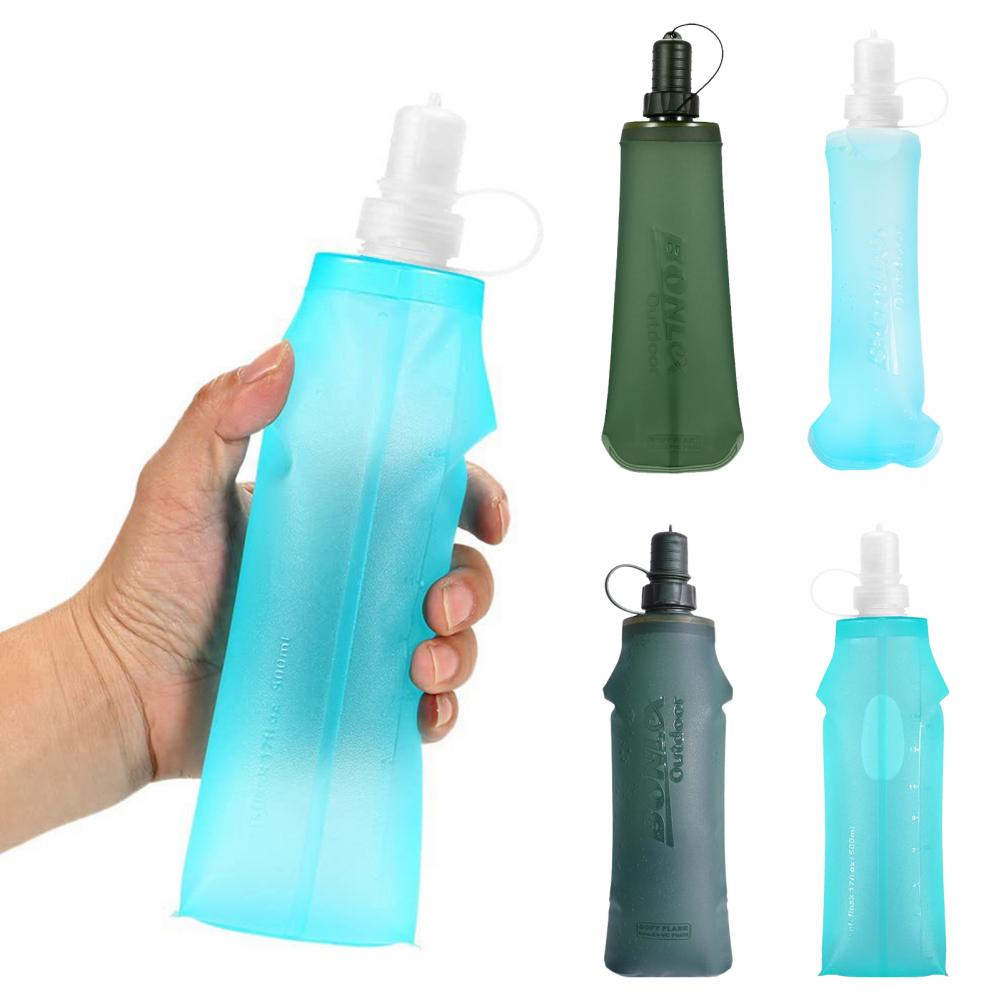 250/500ML Folding Water Bottle - Water Bottle Collapsible avaliação e preço