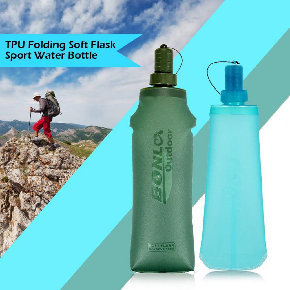 250/500ML Folding Water Bottle - Water Bottle Collapsible avaliação e preço