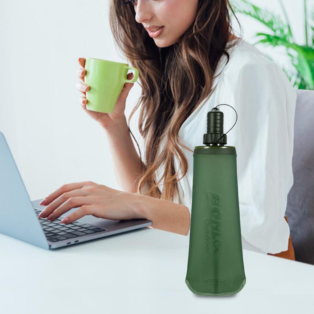 250/500ML Folding Water Bottle - Water Bottle Collapsible avaliação e preço