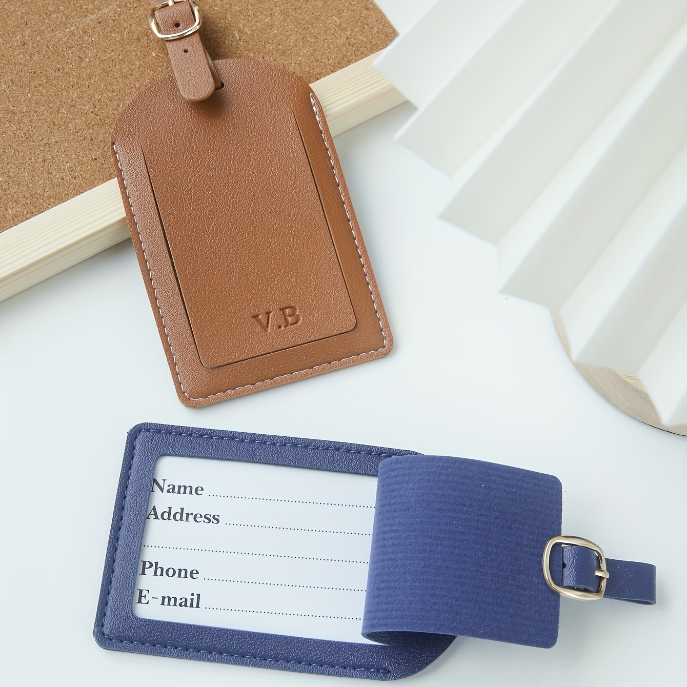 1PC Custom Initials Luggage Ta - Travel Accessories Unique avaliação e preço