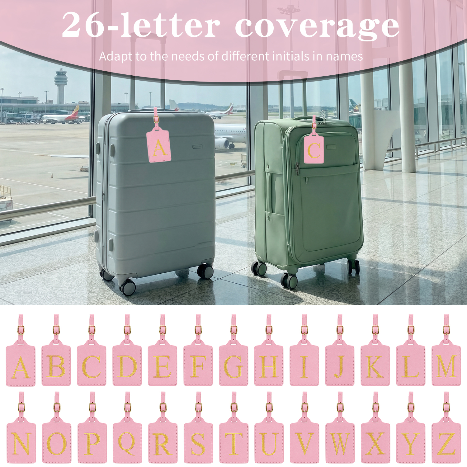 MIYIN 26 letters Luggage Tags  - Travel Accessories Essentials avaliação e preço