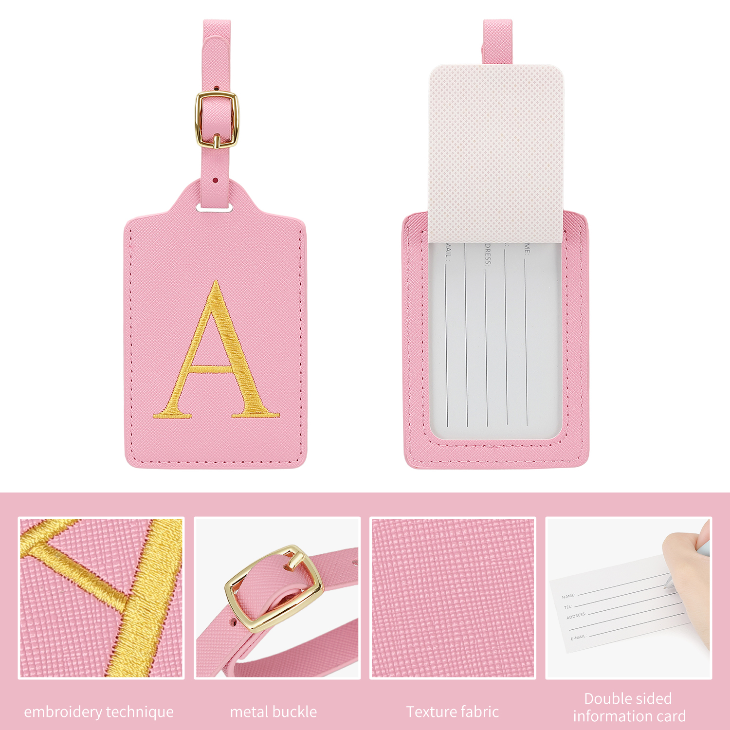 MIYIN 26 letters Luggage Tags  - Travel Accessories Essentials avaliação e preço