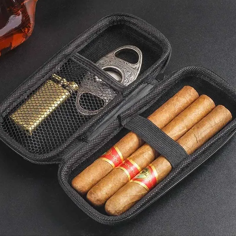 Portable Cigar Case EVA Light  - Travel Accessories Deals avaliação e preço