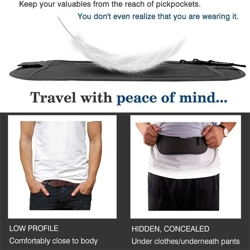 Sport Running Wais Bag Invisib - Money Belt Hidden avaliação e preço