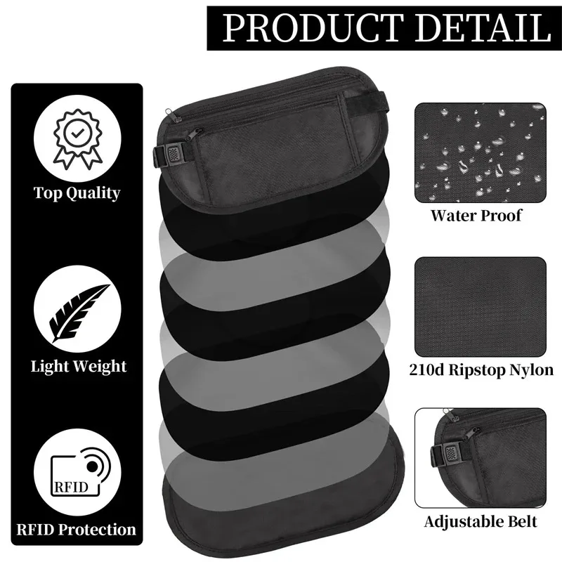 Sport Running Wais Bag Invisib - Money Belt Hidden avaliação e preço