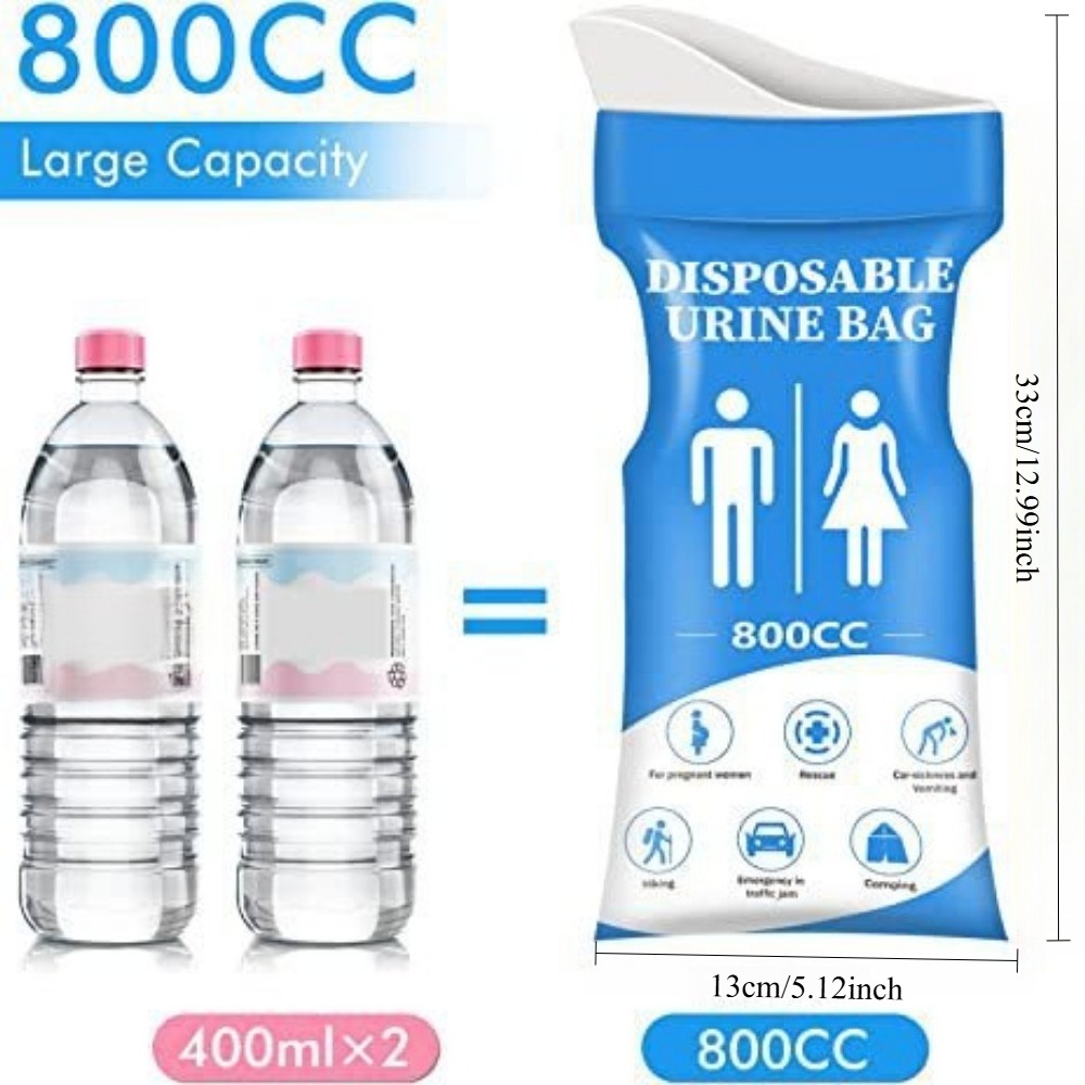 12PCS New Car Emergency Urine  - Travel Accessories For Men avaliação e preço