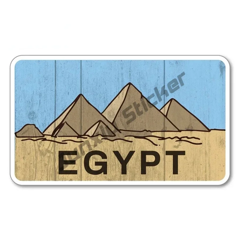 Egypt Flag Decal Sticker Egypt - Travel Accessories Egypt avaliação e preço