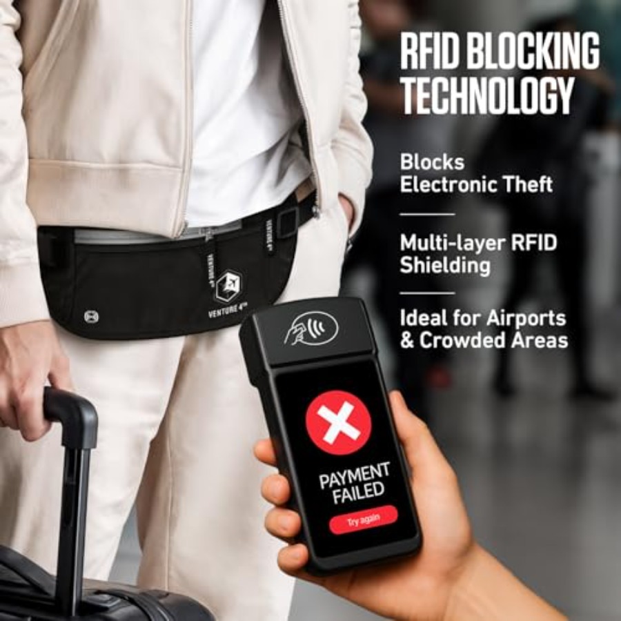 Money Belt for Travel Slim Hid - Money Belt Hidden avaliação e preço
