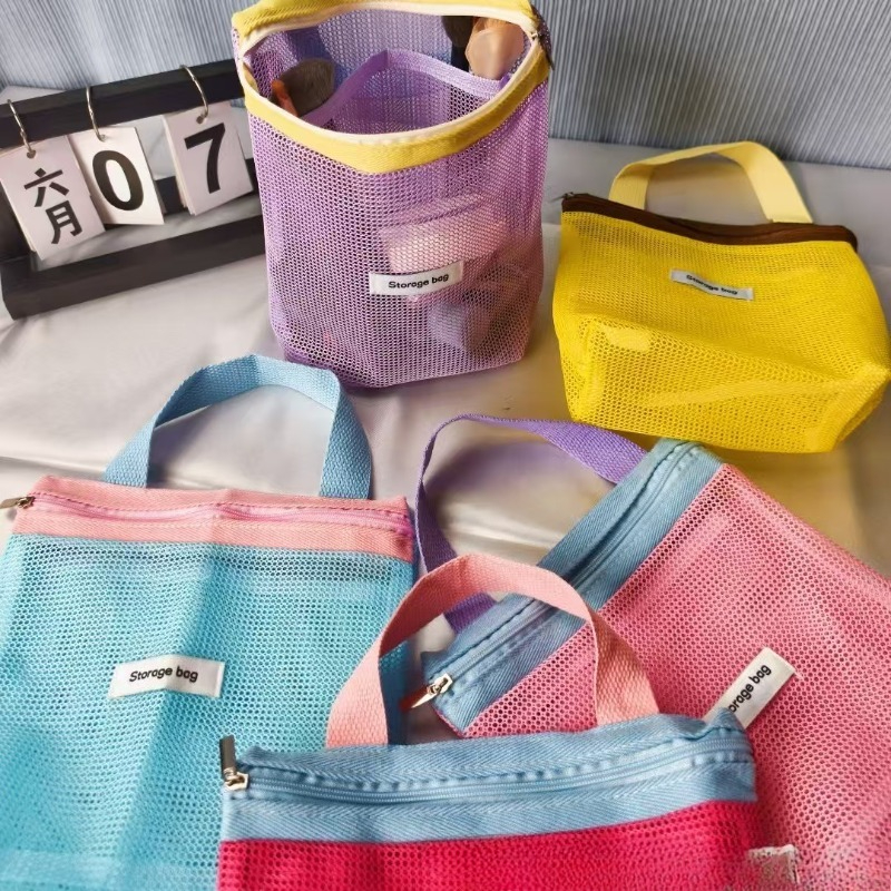 Macaron Color Makeup Organizer - Travel Accessories Bag avaliação e preço