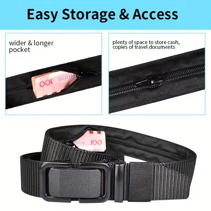 New Travel Cash Anti Theft Bel - Money Belt Hidden avaliação e preço