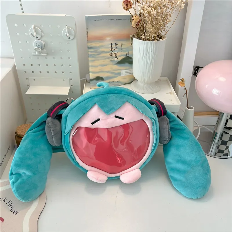 @-@ Hatsune Miku Shoulder Bag  - Travel Accessories Cute avaliação e preço
