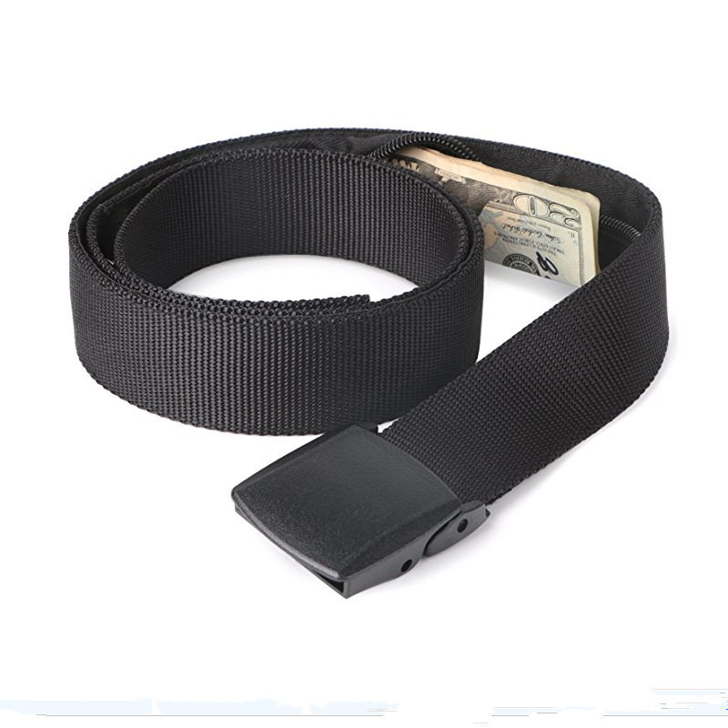 Cash Anti Theft Belt Travel Bl - Money Belt Hidden avaliação e preço