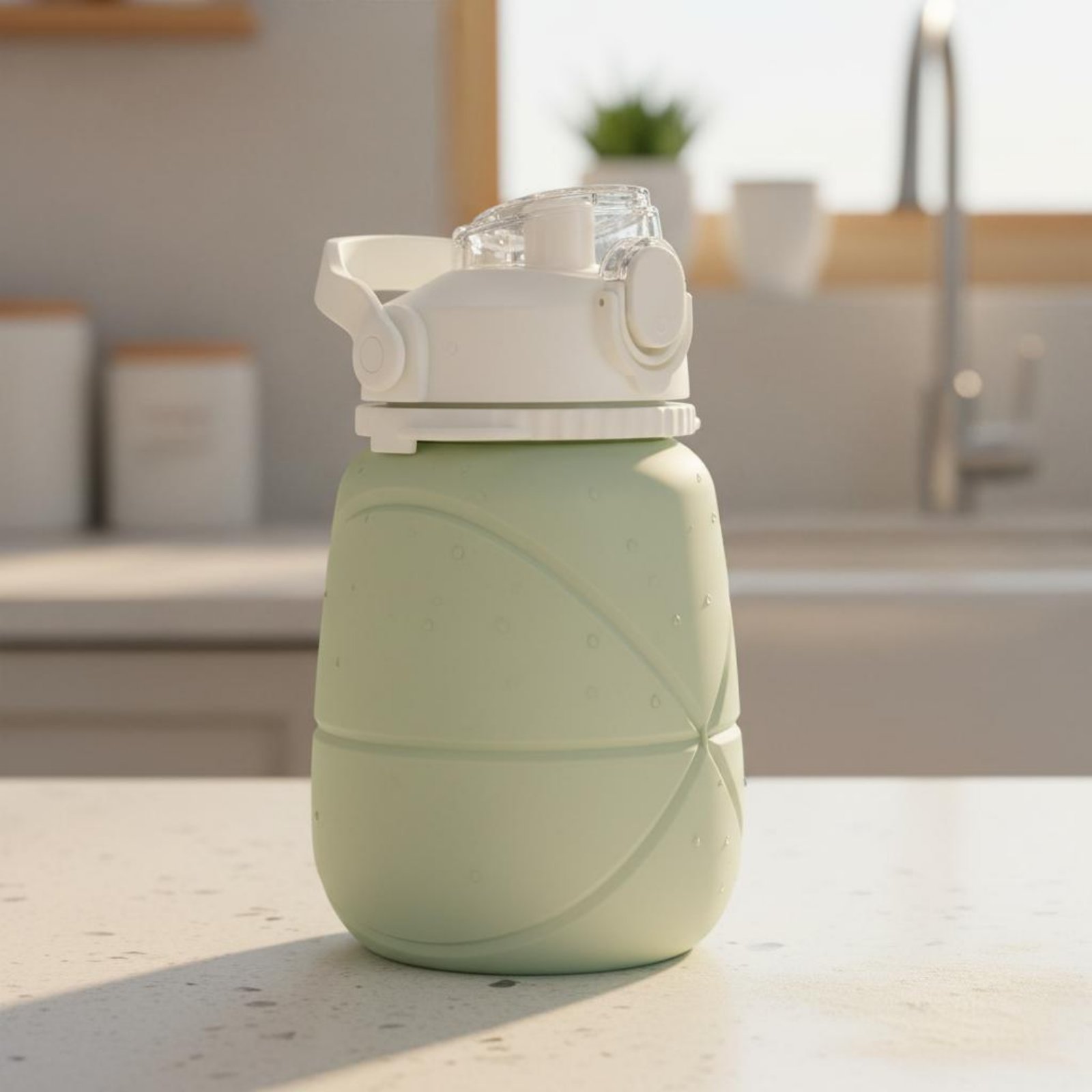 Collapsible Travel Bottle Port - Water Bottle Collapsible avaliação e preço
