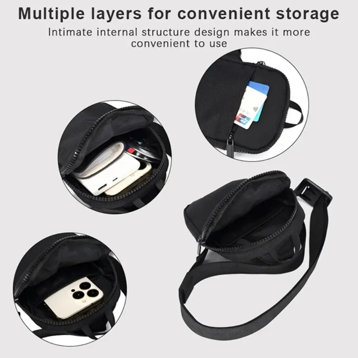 2026 Unisex Mini Chest Bag Wat - Travel Accessories Essentials avaliação e preço