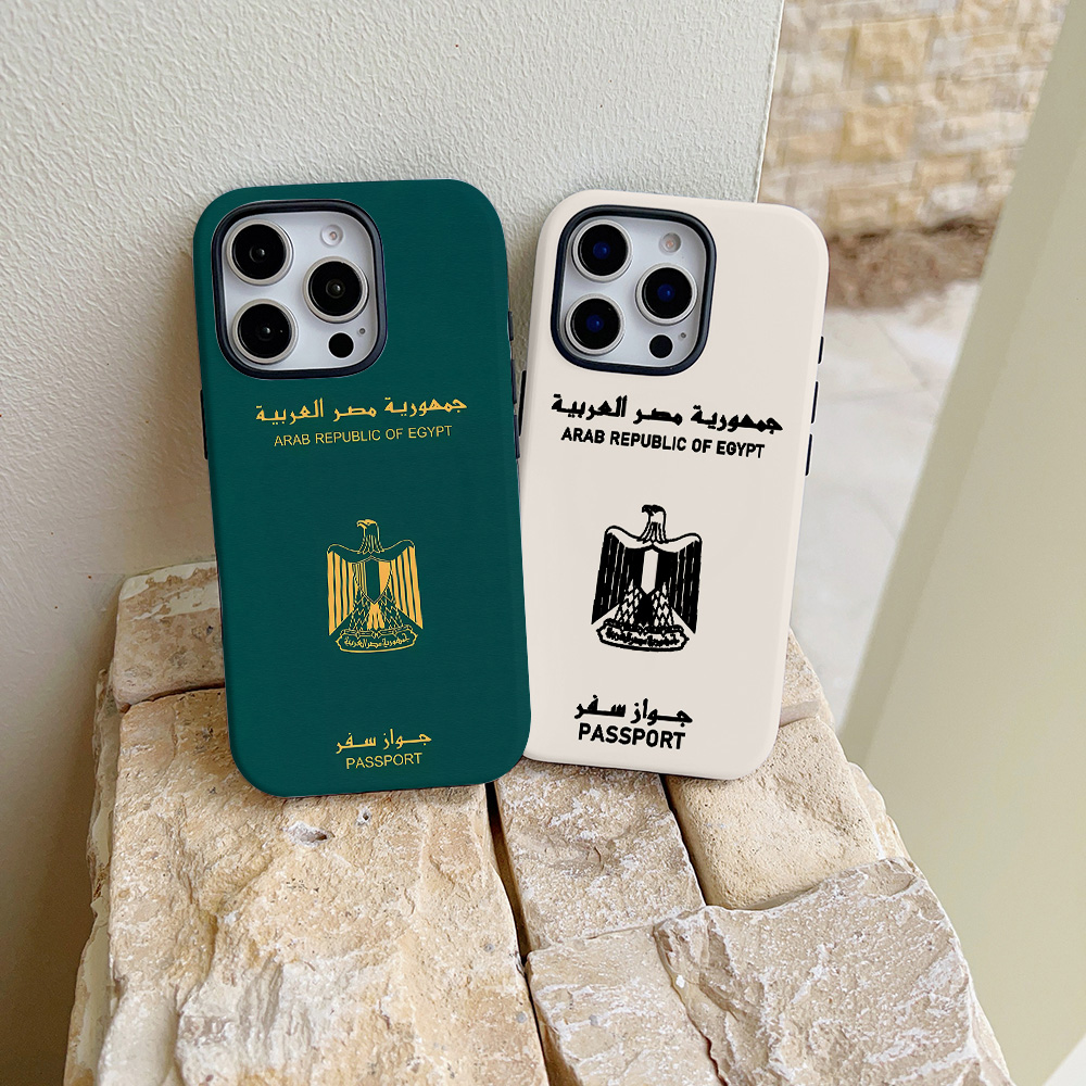 Egypt Passport Phone Case for  - Travel Accessories Egypt avaliação e preço