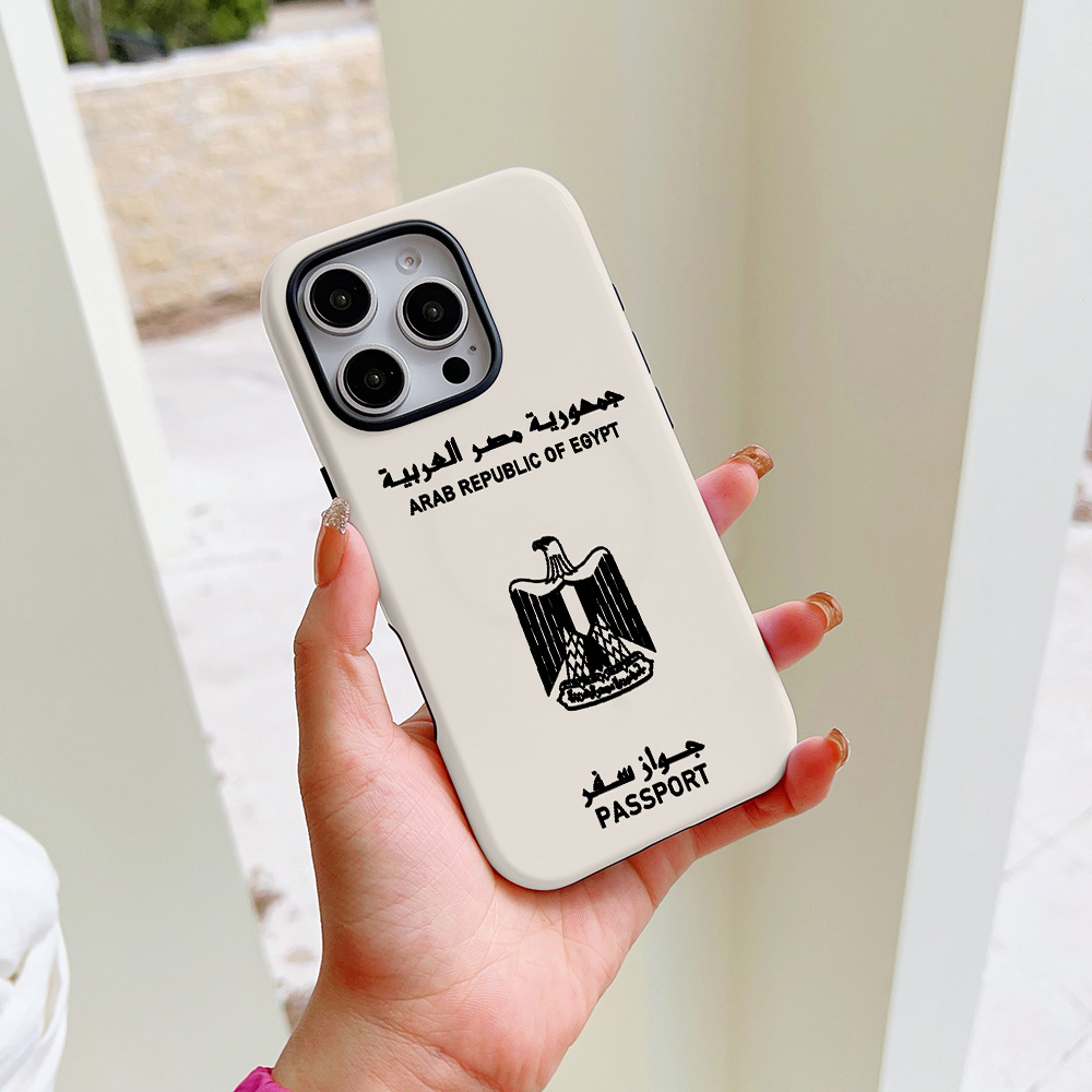 Egypt Passport Phone Case for  - Travel Accessories Egypt avaliação e preço