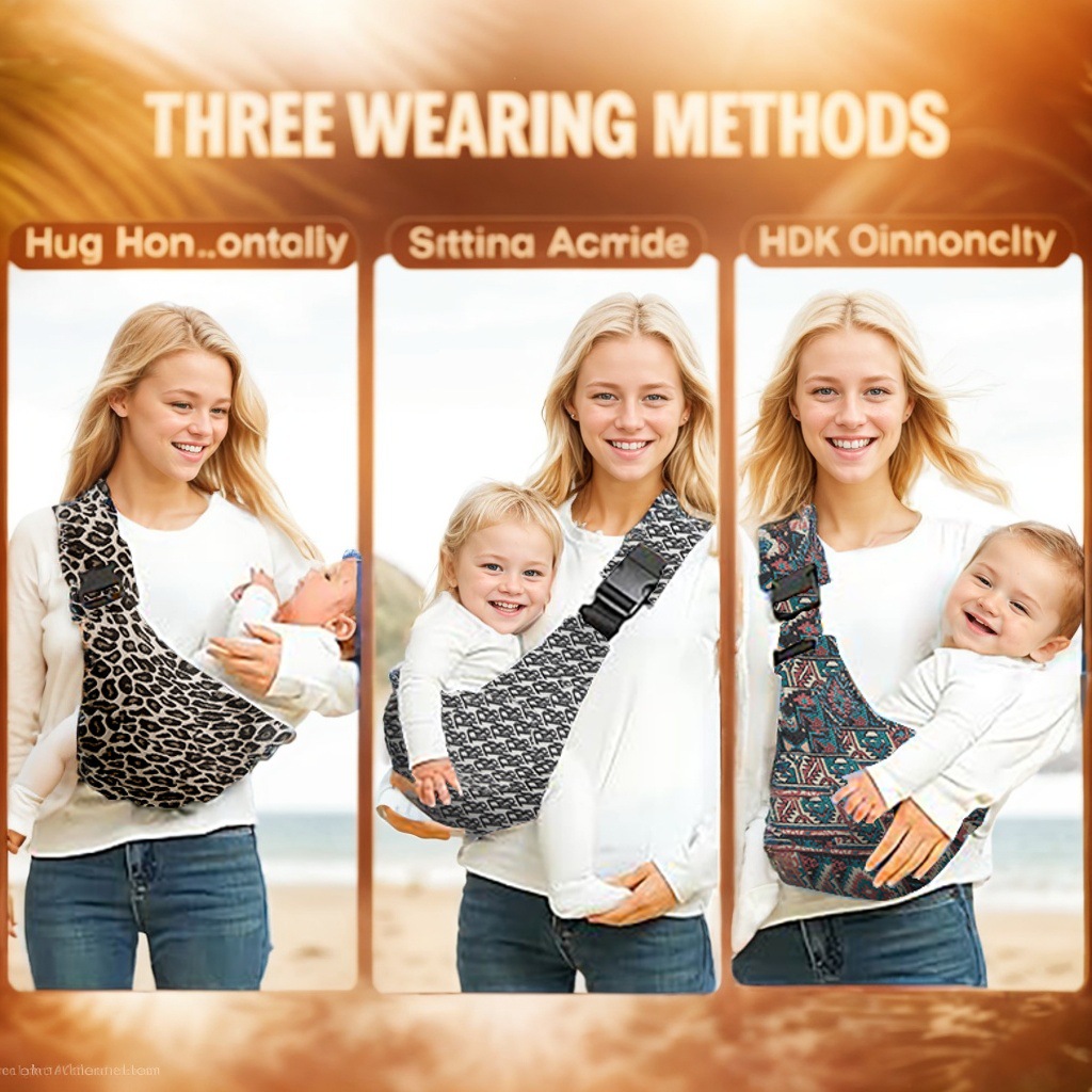 Baby Carrier Newborn Crossbody - Travel Accessories For 2 Year Old avaliação e preço
