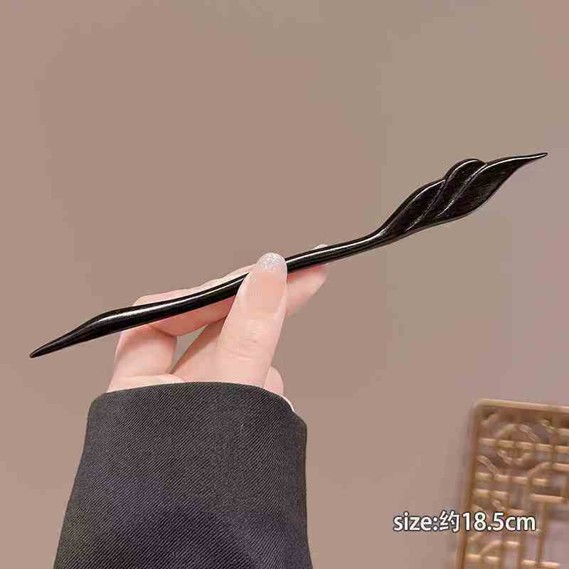 Wooden Hairp Exquisite Carving - Travel Hair Accessories avaliação e preço