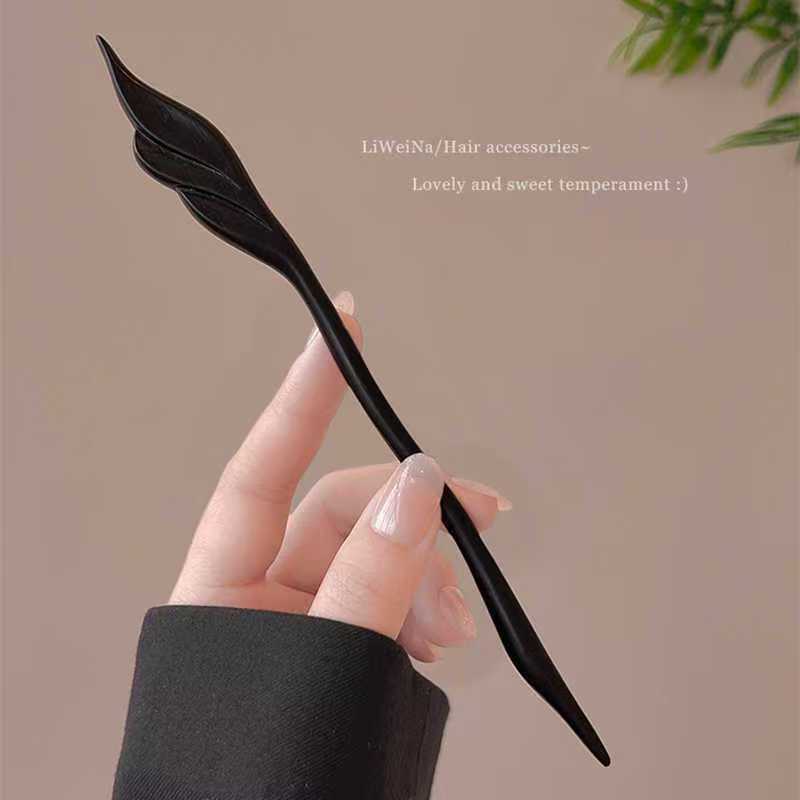 Wooden Hairp Exquisite Carving - Travel Hair Accessories avaliação e preço