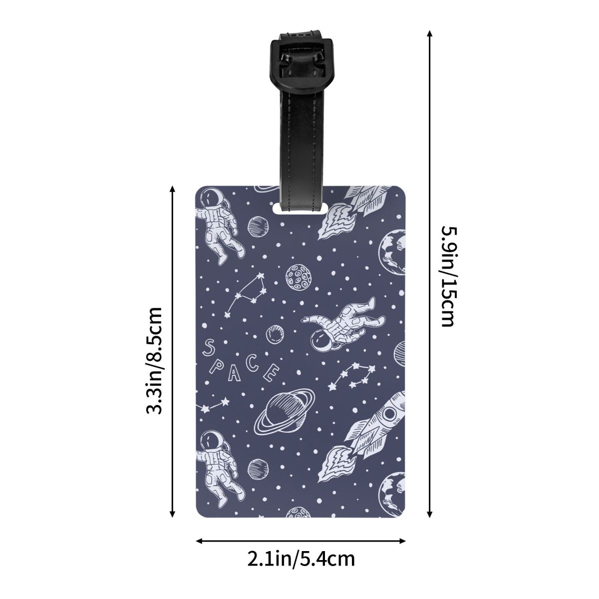 Custom Space And Astronaut Lug - Travel Accessories Unique avaliação e preço