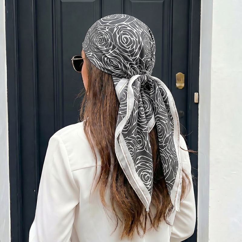 Soft Satin Square Scarf Sparkl - Travel Hair Accessories avaliação e preço
