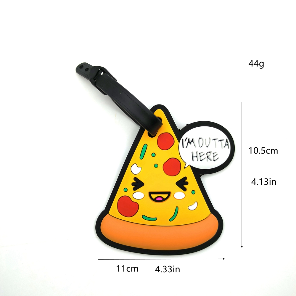 2pcs Delicious Food Pizza Lugg - Travel Accessories Essentials avaliação e preço