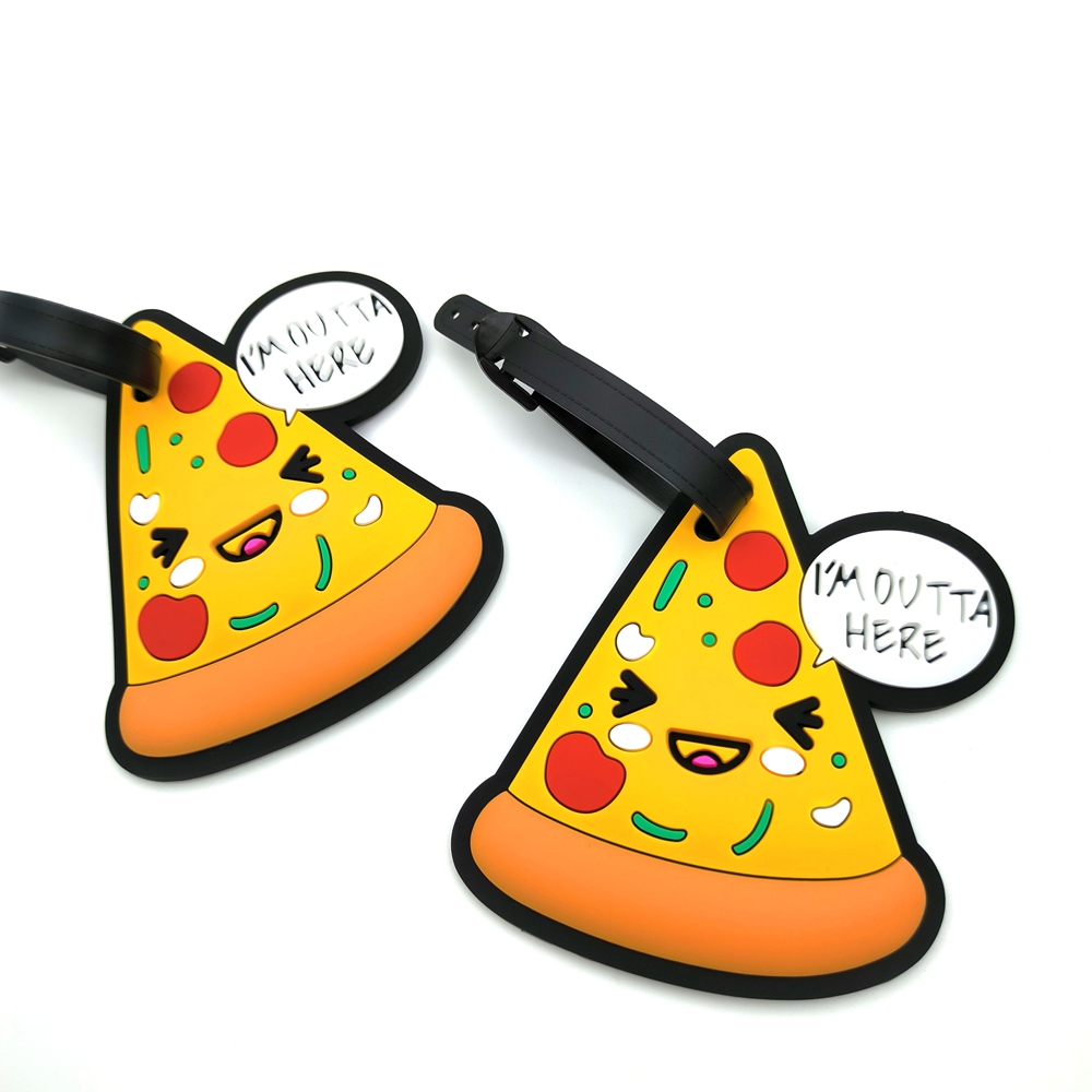 2pcs Delicious Food Pizza Lugg - Travel Accessories Essentials avaliação e preço