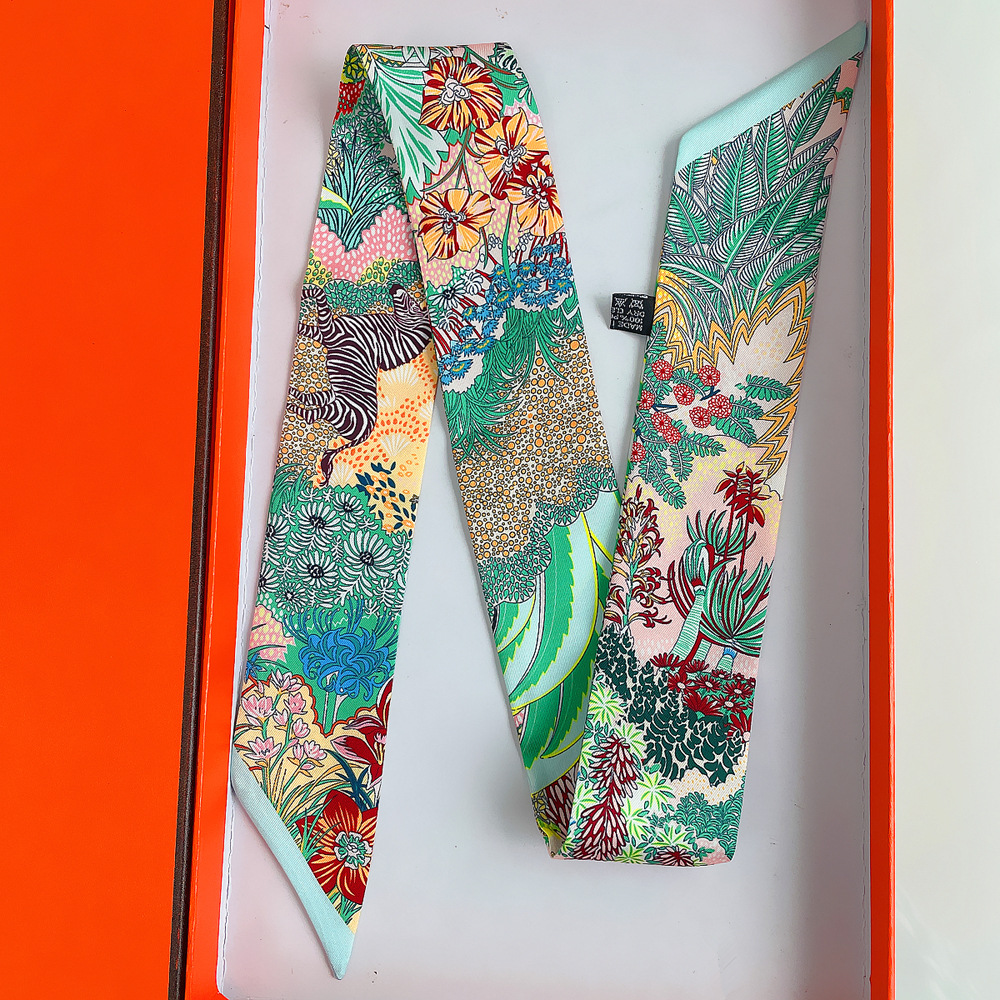 Jungle Horse Print Long Scarf  - Travel Hair Accessories avaliação e preço